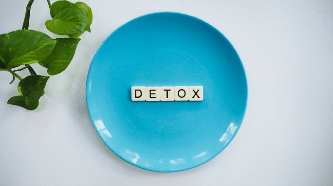 detox decorative plate
