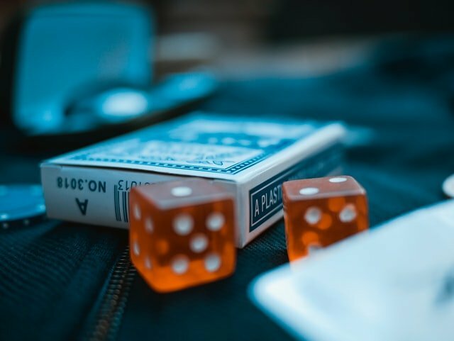 Dice and cards