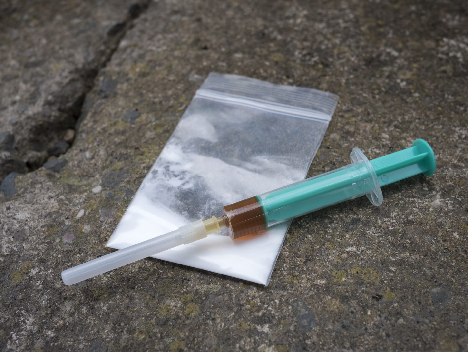 injection and drug bag
