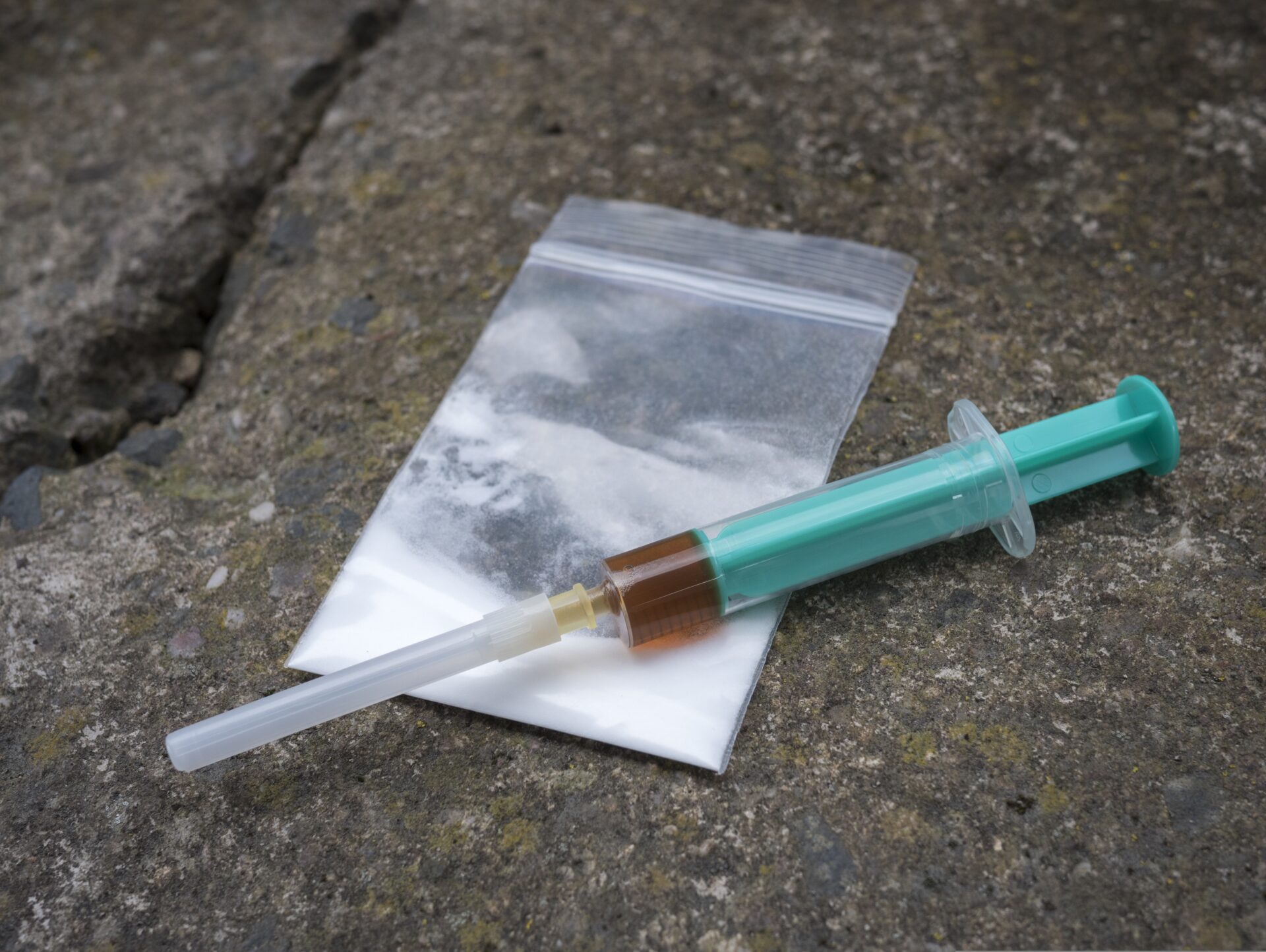 injection and drug bag