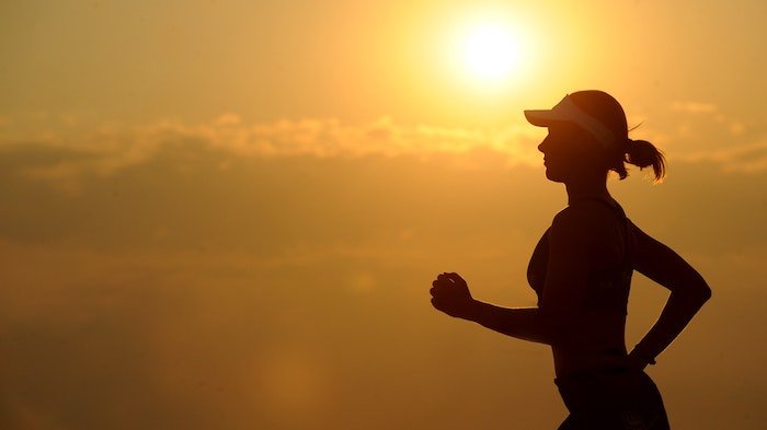 Woman running