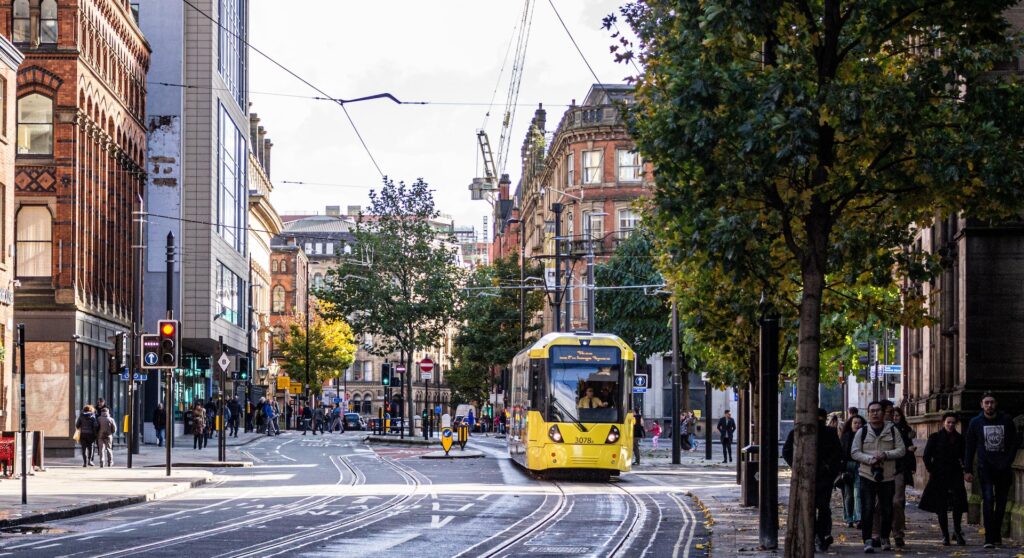 Manchester tram